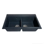 Мийка кухонна Adamant Similar графіт + змішувач + дозатор + ополіскувач склянок + колан (4824296106513) - зменшене зображення 2