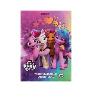 Білий картон Kite A4 My Little Pony 10 аркушів (LP24-254) зображення 1
