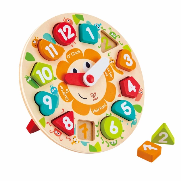Пазл Hape Годинник (E1622) - зображення 1