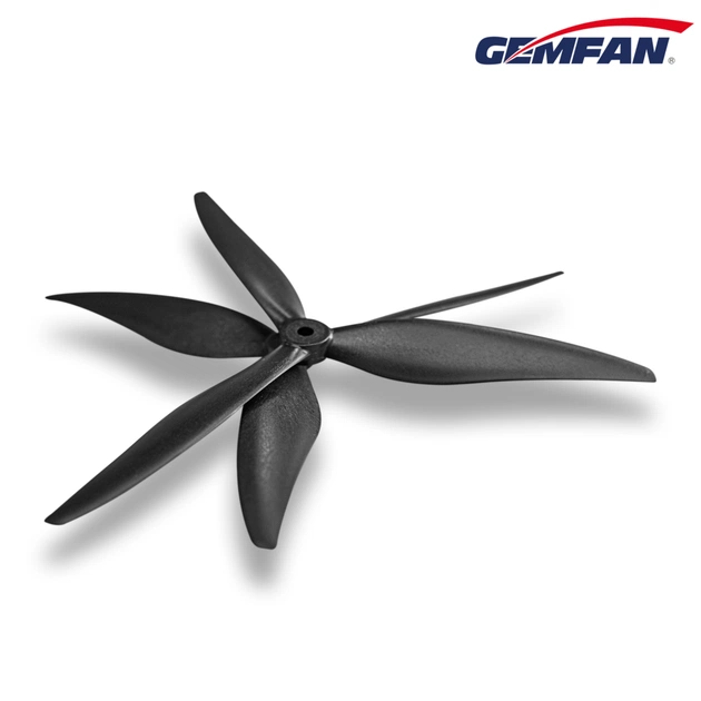 Пропелер для дрона Gemfan 8040 3 Blade Propeller Black 1 pair (GF8040-3CN/HP098.PMCN8040-3B) - зображення 3