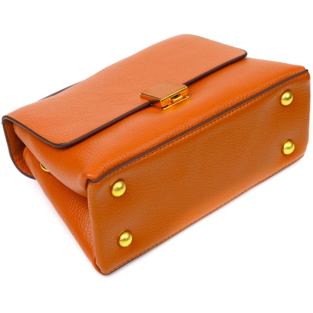 Сумка Vintage З натуральної шкіри Руда (22073) - зображення 5