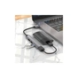 Концентратор HOCO USB to USB 3.0 + 3xUSB 2.0 metal gray (6931474765468) - зменшене зображення 4