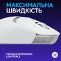 Мишка Logitech G309 Lightspeed Wireless/Bluetooth White (910-007207) - зменшене зображення 2