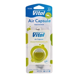 Ароматизатор для автомобіля VITOL Air Capsule Mediterranean 3мл (VCA02) picture 1