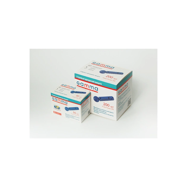 Ланцети Gamma 200 шт. (7640162324656) - picture 6