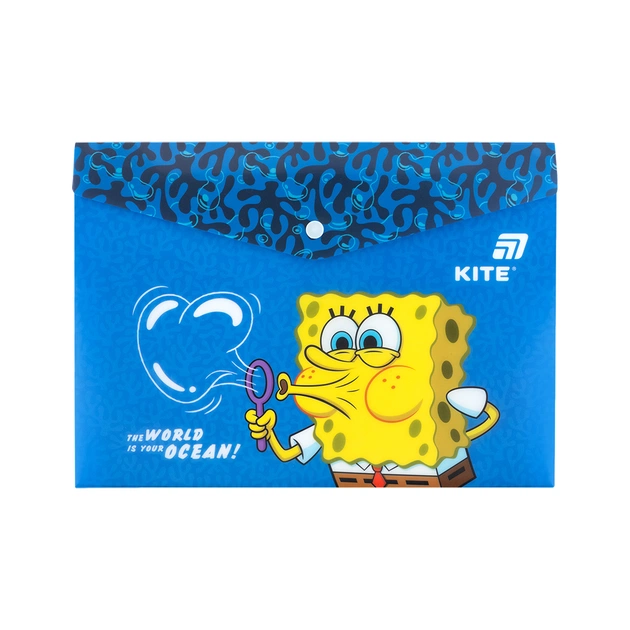 Папка – уголок Kite А4 SpongeBob SquarePants (SB25-244) - изображение 1