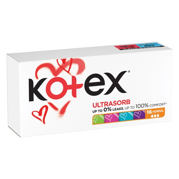 Тампони Kotex Normal 16 шт. (5029053534565) - picture 2