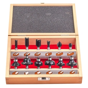 Набір фрез Milwaukee 12шт хвостовик 8мм (4932451668) зображення 1