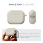 Чехол для наушников Armorstandart Hang Case For Apple AirPods Pro 3 Antique White (ARM88285) - уменьшенное изображение 2