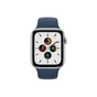 Смарт-годинник Apple Watch SE GPS, 44mm Silver Aluminium Case with Abyss Blue Sport Band (MKQ43UL/A) - зменшене зображення 2