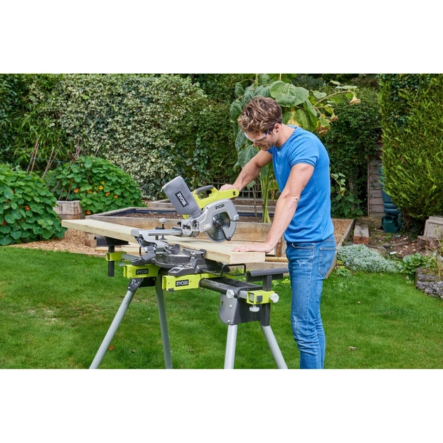 Торцювальна пила Ryobi ONE+ R18MS216-0 18V, 216мм, лазер (без АКБ та ЗП) (5133003597) - picture 12