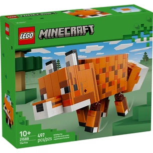 Конструктор LEGO Minecraft Лисиця (21588) зображення 1