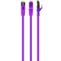 Патч-корд Cablexpert 15м S/FTP Cat 6A CU LSZH violet (PP6A-LSZHCU-V-15M) - зменшене зображення 1
