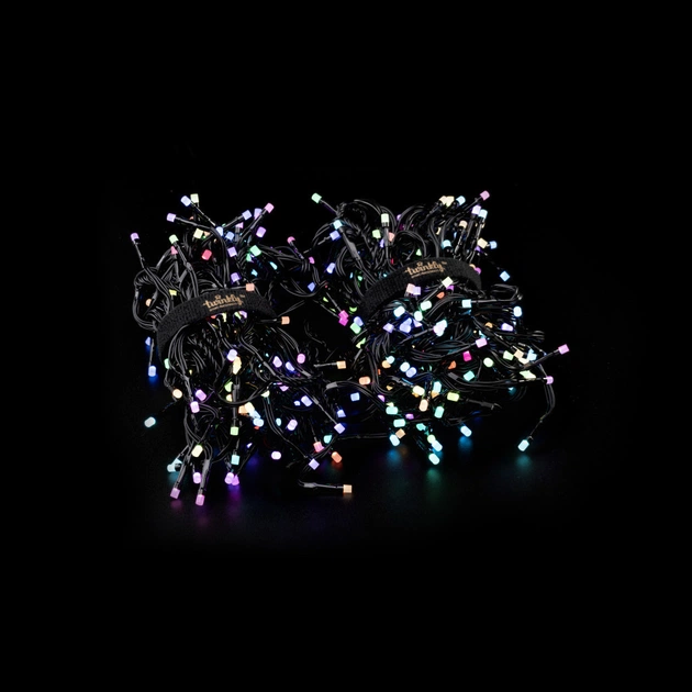 Гірлянда Twinkly Smart LED Cluster RGB, 400, BT + WiFi, Gen II, IP44 (TWC400STP-BEU) - picture 11