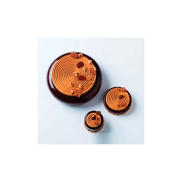 Форма для випікання Silikomart New Tourbillon 28 d-70 h-8 mm (TOURBILLON 28) - picture 4