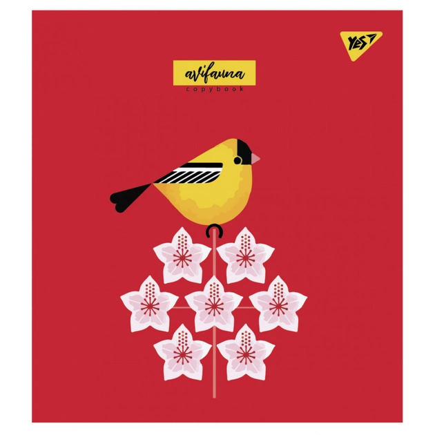Тетрадь Yes А5 Avifauna 12 листов клетка (766791) - изображение 1