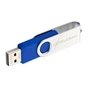 USB флеш накопичувач eXceleram 8GB P1 Series Silver/Blue USB 2.0 (EXP1U2SIBL08) - зменшене зображення 5