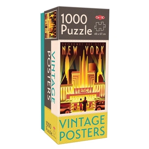 Пазл Tactic Вінтажні плакати. Нью-Йорк, 1000 елементів (58298) зображення 1