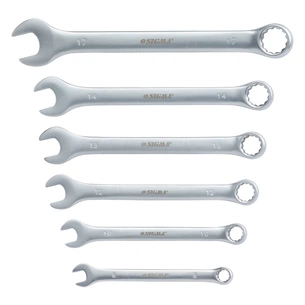 Ключ Sigma набір рожково-накидних 6шт 8-17мм CrV satine (6010101) зображення 1