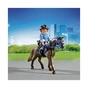 Конструктор Playmobil Поліція з конем і трейлером (6332945) - зменшене зображення 3