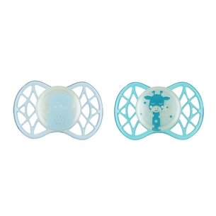 Пустушка Nuvita Air55 Explore 0m+ симетрична (світиться у темряві) (NV7067GM) зображення 1