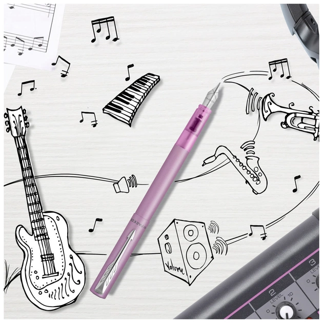 Ручка перьевая Parker VECTOR 17 XL Metallic Lilac CT  FP M (06 412) - изображение 6