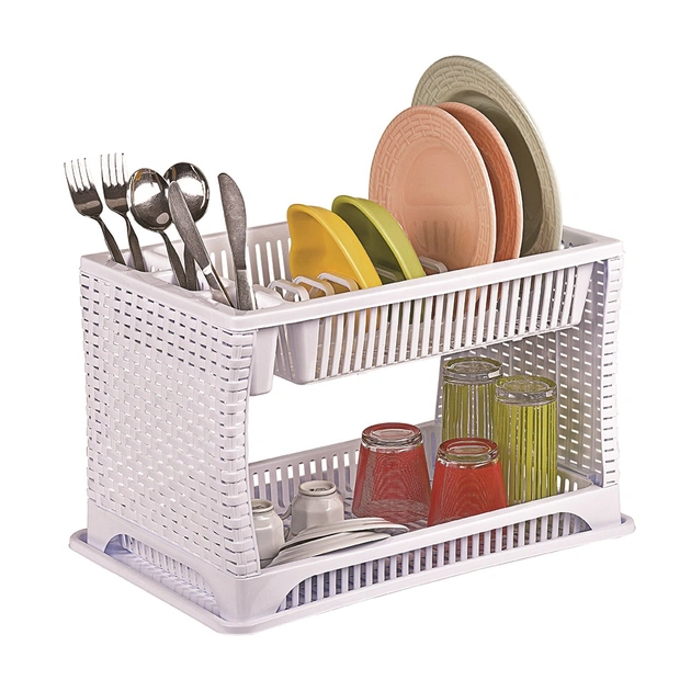 Сушарка для посуду Violet House 0053 Ротанг Metalic (0053 Роттанг METALIC сушка д/пос) - picture 6