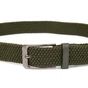 Ремінь Vintage Текстильний чоловічий Оливковий (20527) - зменшене зображення 6
