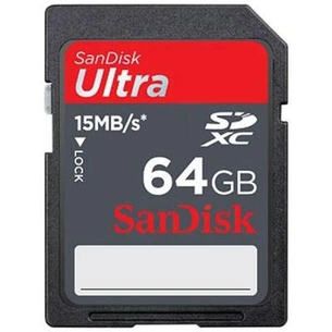 Карта пам'яті SanDisk 64Gb SDXC Ultra (SDSDH-064G-U46) зображення 1