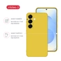 Чехол для мобильного телефона Intaleo Silicone Samsung Galaxy S25 Plus Yellow (1283126616822) - уменьшенное изображение 3