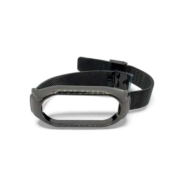 Ремінець до фітнес браслета BeCover Metal для Xiaomi Mi Smart Band 9 Black (711978) - picture 2