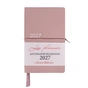 Еженедельник Leo planner Glory business planner, 12x20 cm, dated 2027, soft pink, 352 pages (252719) - уменьшенное изображение 1