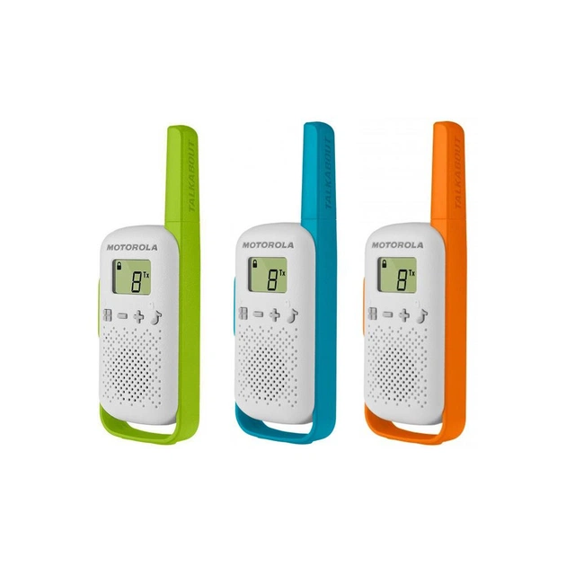 Портативна рація Motorola TALKABOUT T42 Triple Pack (B4P00811MDKMAW) - picture 3