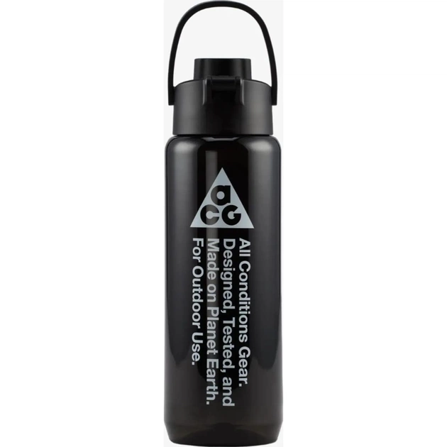 Пляшка для води Nike TR RENEW RECHARGE CHUG BOTTLE 24 OZ N.100.9669.093.24 чорний 709 мл (887791794352) - зображення 1