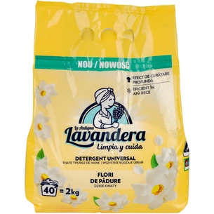 Пральний порошок La Antigua Lavandera Польові квіти 2 кг (8435495836780) зображення 1