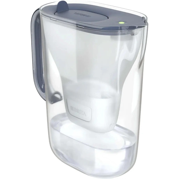Фільтр-глечик Brita Style Essential MXPro 2.4л + 2 картриджа сіро-блакитний (1057796) - picture 2