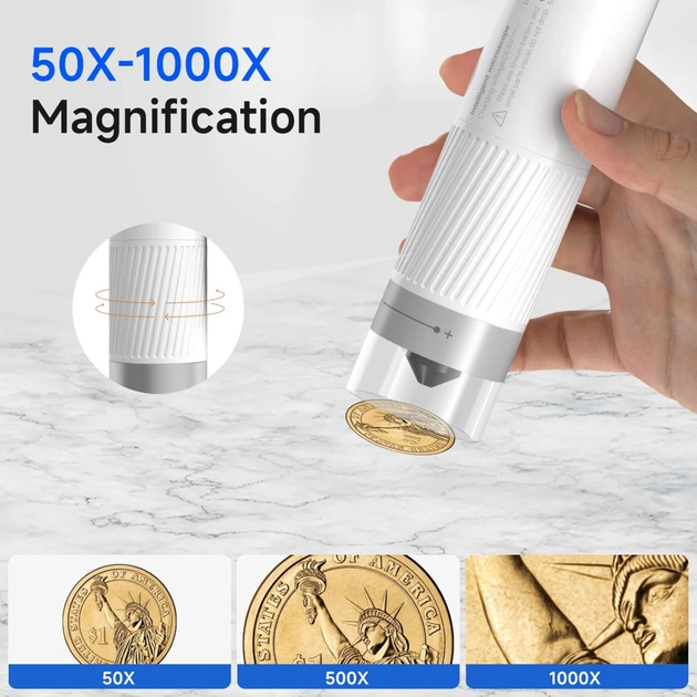 Мікроскоп Xiaomi BeaverLAB DDL-M1 Portable (DDL-M1C) - picture 4