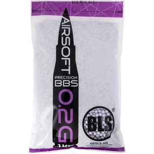 Страйкбольні кульки BLS Precision Purple 6 мм 0,2 г 1 кг (1928.00.02) зображення 1