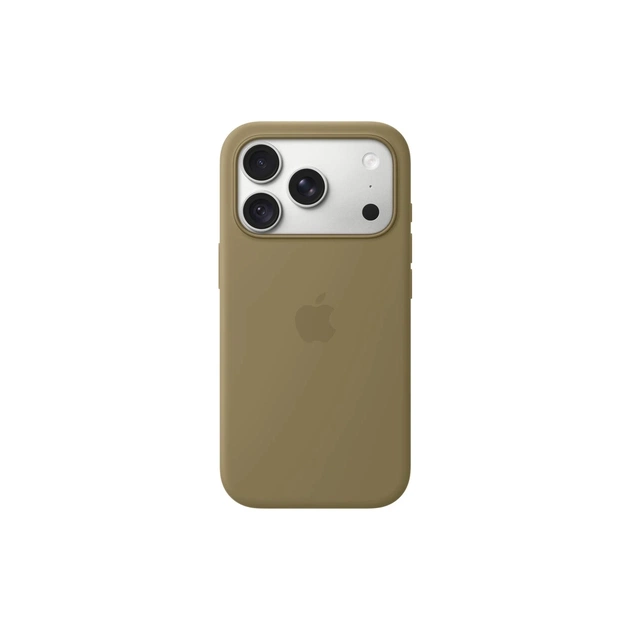 Чехол для мобильного телефона Apple Silicone MagSafe iPhone 18 Pro Olive (MK8V4ZM/A) - изображение 1