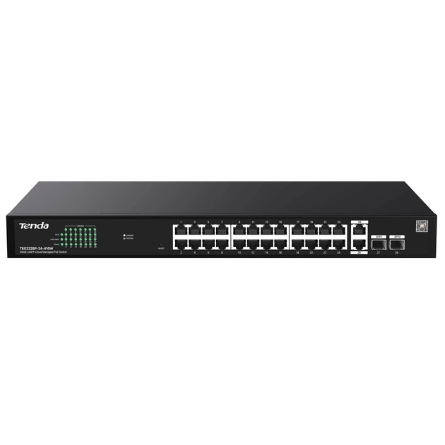 Комутатор Tenda TEG2228P-24-410W - зображення 1
