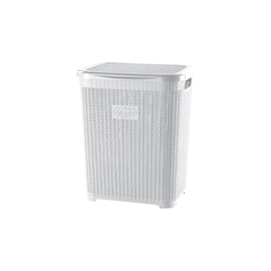 Кошик для білизни Violet House 1007 Віолетта White 45 л (1007 Виолетта WHITE 45 л) изображение 1