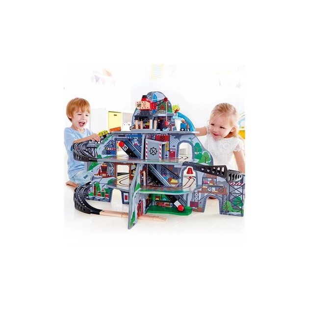 Залізниця Hape Багаторівнева гірська шахта з аксесуарами (E3753) - picture 12