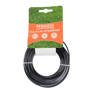 Жилка косильна SEQUOIA 2.4 мм * 15 мм, кругла (TL2.4-L15-Standart) picture 1