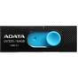 USB флеш накопичувач ADATA 64GB UV320 Black/Blue USB 3.1 (AUV320-64G-RBKBL) - зменшене зображення 1