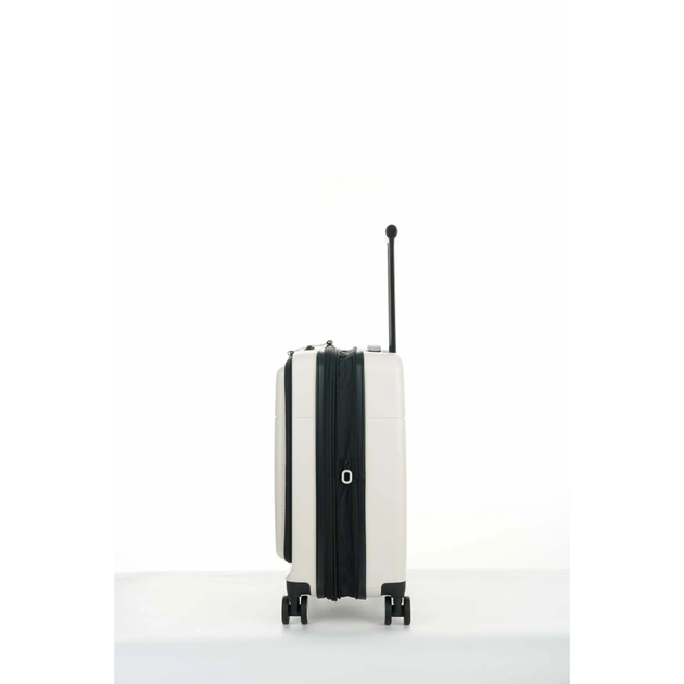 Валіза Bagland маленька 40 л біла (1140721769) - зображення 6