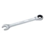Ключ Sigma ріжково-накидний з тріскачкою 15мм CrV satine (6022151) - зменшене зображення 3