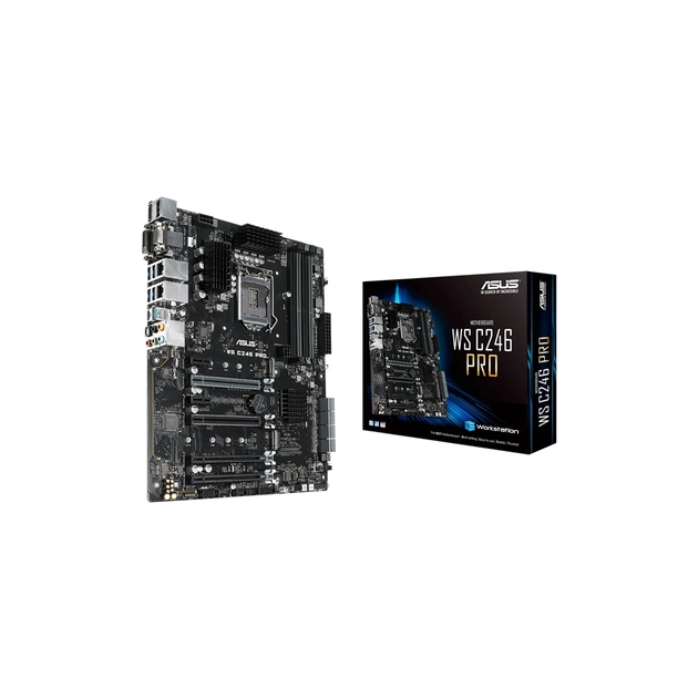 Серверна материнська плата ASUS WS C246DC - зображення 1