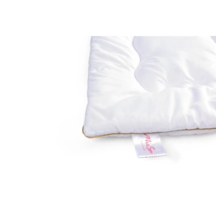 Ковдра MirSon вовняна Mikrosatin Gold Woolen Hand Made 167 літо 172x205 см (2200000460349) зображення 1