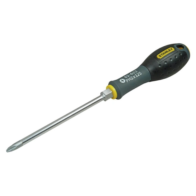 Отвертка Stanley FatMax, шлиц Ph2х125 мм, шестигранник под ключ. (FMHT0-62622) - изображение 1
