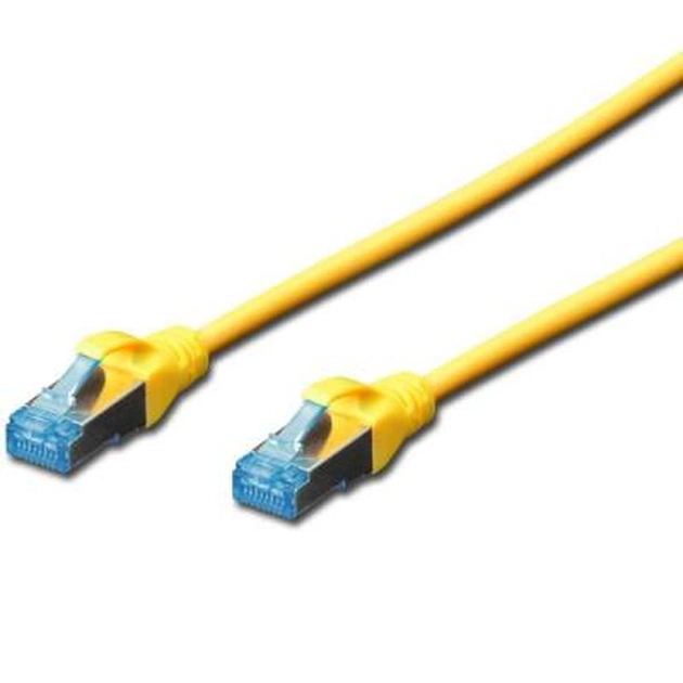Патч-корд Digitus 2м, cat.5e, SF-UTP, AWG 26/7, yellow (DK-1531-020/Y) - изображение 1